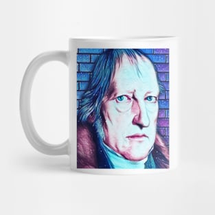 Georg Wilhelm Friedrich Hegel Snowy Portrait | Georg Wilhelm Friedrich Hegel Artwork 13 Mug